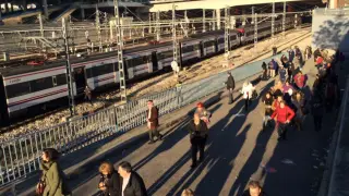 La Policía desaloja un tren en Atocha por una amenaza de bomba