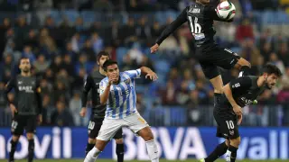 El Málaga da el primer paso hacia cuartos de final
