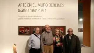 Carlos Barboza, Hermann Waldenburg, Teresa Grasa y Julio Sánchez Millán