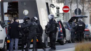 Policía francesa en París (Archivo)