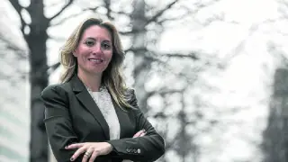 Marta Laiglesia, secretaria general dela Federación de Servicios de CC. OO. Aragón.