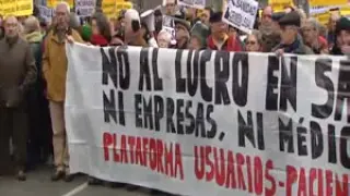 Los afectados de hepatitis C llevan sus protestas a Bruselas