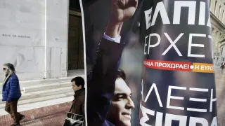 Recta final de la campaña griega con Syriza como favorita, pero sin la mayoría absoluta