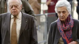 Jordi Pujol y su esposa, Marta Ferrusola, en una imagen de archivo.