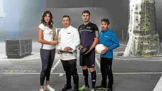 Garbiñe Muguruza, Joan Roca, Iker Casillas y Carlos Soria promueven la campaña