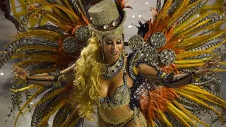 Imagen de archivo del carnaval de Río de Janeiro.
