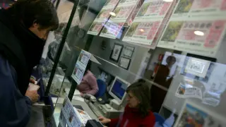 Una administración de Loterías y Apuestas en Zaragoza