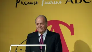 Don Juan Carlos defiende la fiesta taurina