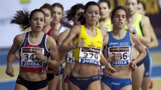 Isabel Macías, subcampeona de España en 1.500