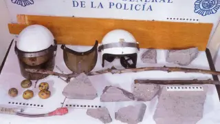13 detenidos y 5 policías heridos tras una riña entre fascistas y antifascistas en Las Fuentes