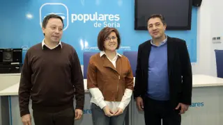 Sainz cree "un reto difícil" la Alcaldía de Soria y Peregrina busca la mayoría en la Diputación