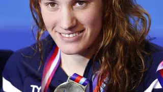La atleta profesional Camille Muffat, de 25 años, oro en Londres 2012, una de las 10 fallecidas
