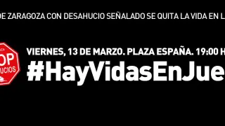 Stop Desahucios Zaragoza se concentra este viernes