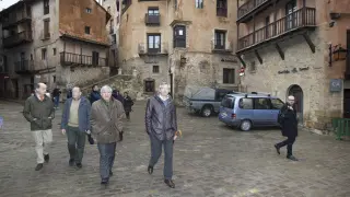 Vista estos días a Albarracín una delegación de ocho europarlamentarios