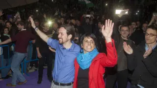 Al cierre de campaña de Podemos asistieron más de 16.000 personas