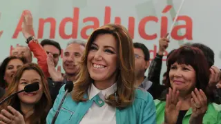 Susana Díaz, candidata del PSOE