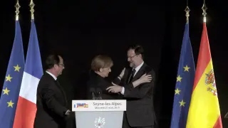Rueda de prensa de los líderes europeos