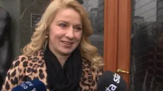 La ministra de Educación eslovena, Klavdija Markez