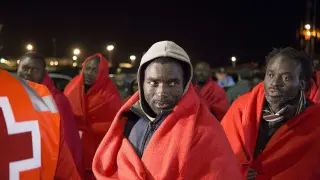 Inmigrantes llegados a las costas españolas. (Archivo)