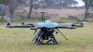 La primera operadora de drones de Huesca, acreditada y en funcionamiento en Walqa