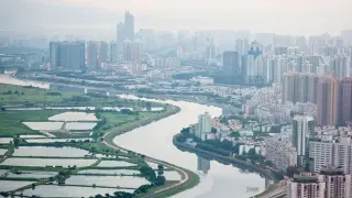 Imagen de la ciudad china de Shenzhen