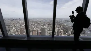 Vistas desde la Torre de la Libertad, en Nueva York.