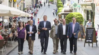 Los candidatos a la alcaldía de Teruel