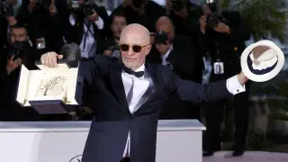 El director francés Jacques Audiard, ganador de la Palma de Oro.