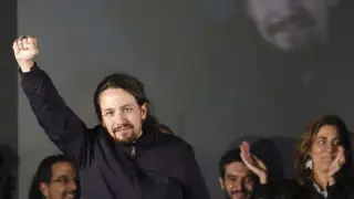 El dirigente de Podemos, Pablo Iglesias