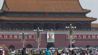 La plaza de  Tiananmen.
