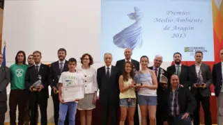 Entrega de los premios Medio Ambiente Aragón 2015