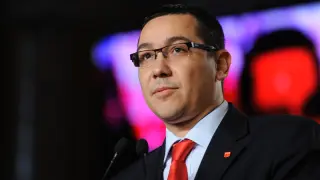 El primer ministro, el socialdemócrata Victor Ponta.