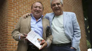 Fernando Esteso y Andrés Pajares, este jueves en Madrid