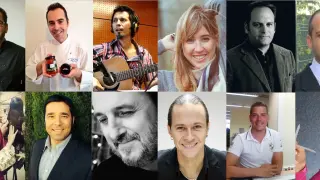 Los candidatos aragoneses 'Hechos de Talento'.