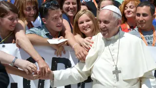 El papa Francisco, en el Vaticano