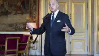 El ministro de Exteriores francés, Laurent Fabius.
