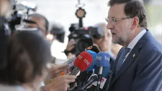 Rajoy este jueves en Bruselas.