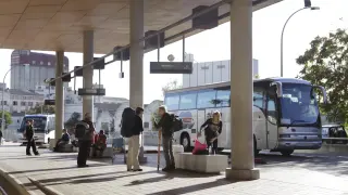Estación de autobuses de Huesca.