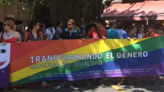 Manifestación del Orgullo Gay de Zaragoza