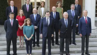 Foto del Gobierno de Rajoy, este viernes