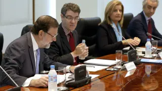 Rajoy y los ministros del área de económica analizan las consecuencias del resultado del referéndum griego.