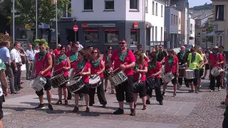 Factoría de Percusión, en las fiestas de la localidad de Aktenkirchen