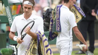 Partido de la final de Wimbledon de 2014.