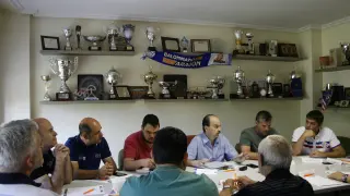 Reunión del BM Aragón con otros equipos de la provincia de Zaragoza