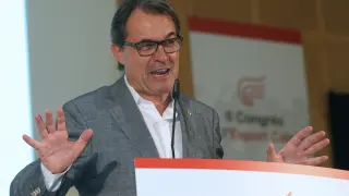 Artur Mas en el II Congreso del Deporte Catalán.