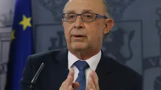 El ministro de Hacienda y Administraciones Públicas, Cristobál Montoro.