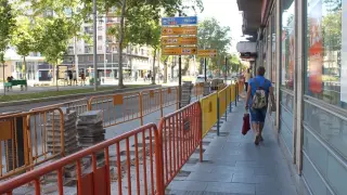 Esta semana habrá obras en varias calles de Zaragoza