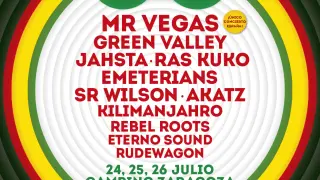 Cartel del Lagata Reggae Festival 2015.