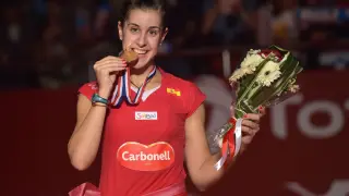 Carolina Marín, campeona del mundo debádminton