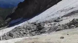 Rescate de un montañero fallecido en el Pico Mir de Benasque.
